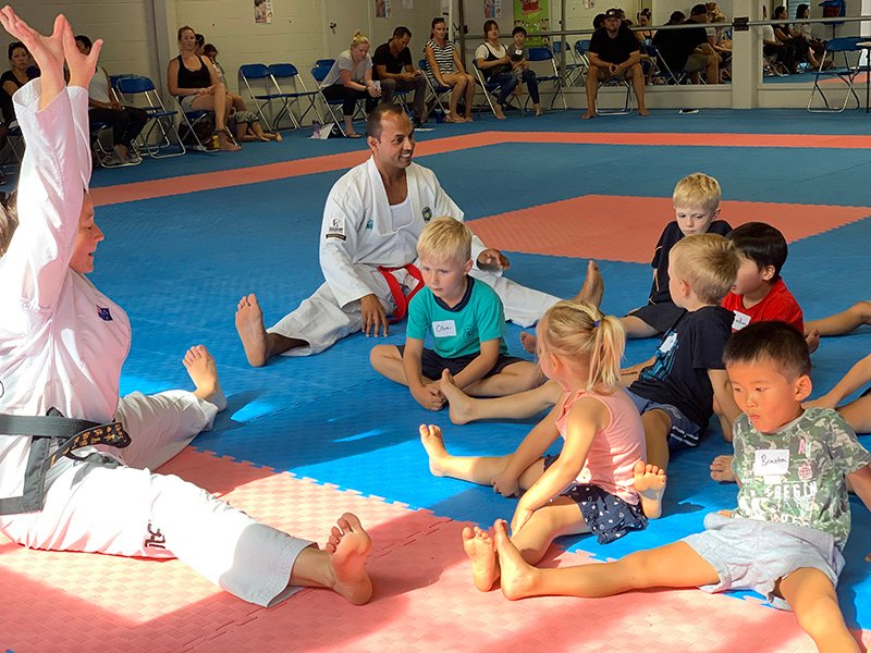 TKD Stretching for kids
