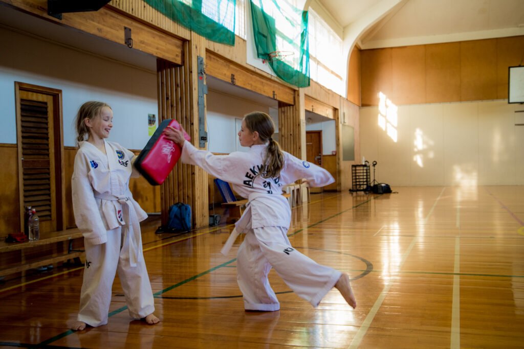 Positive role models for children Palmerston North at Tiger Taekwon-Do
